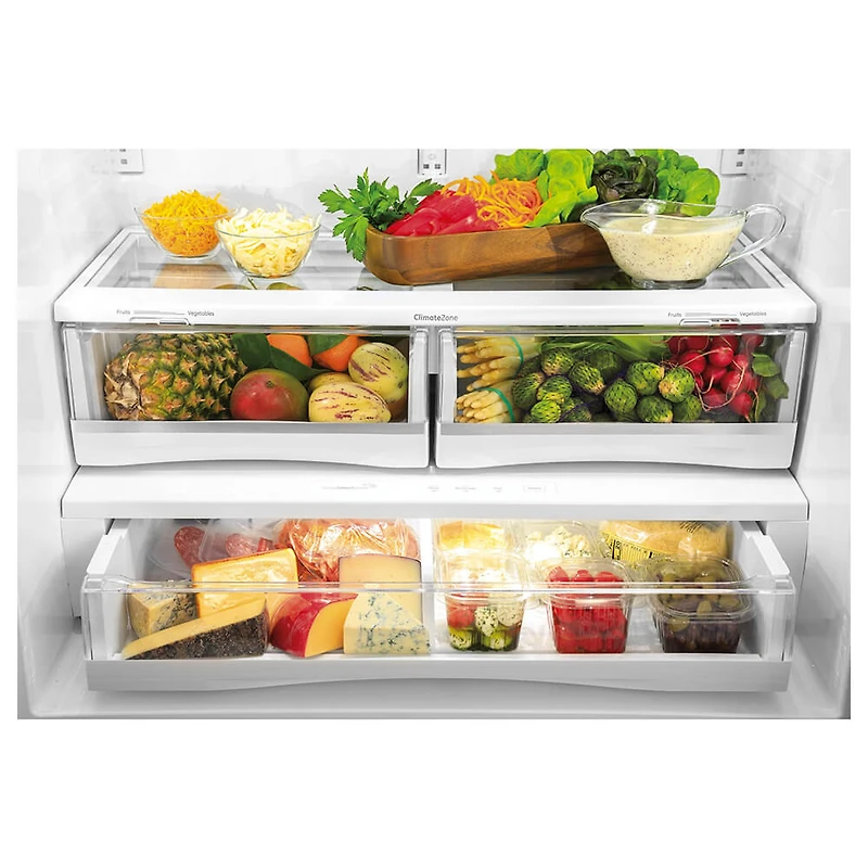 22.1 Cu. Ft. Stainless Steel French Door Refrigerator
