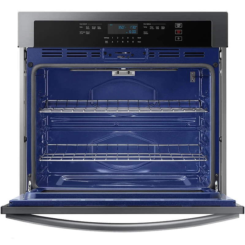 30 inch Black Stainless Single Wall Oven