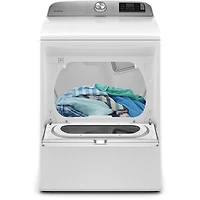 7.4 Cu. Ft. White Top Load High Efficiency Smart Dryer
