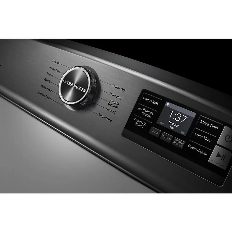 7.4 Cu. Ft. White Top Load High Efficiency Smart Dryer