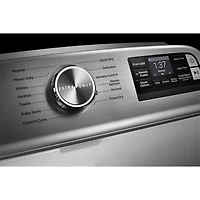 7.4 Cu.Ft. White Top Load Smart Dryer - OPEN BOX