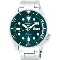 5 Sports 24-Jewel Automatic Watch - Teal - OPEN BOX