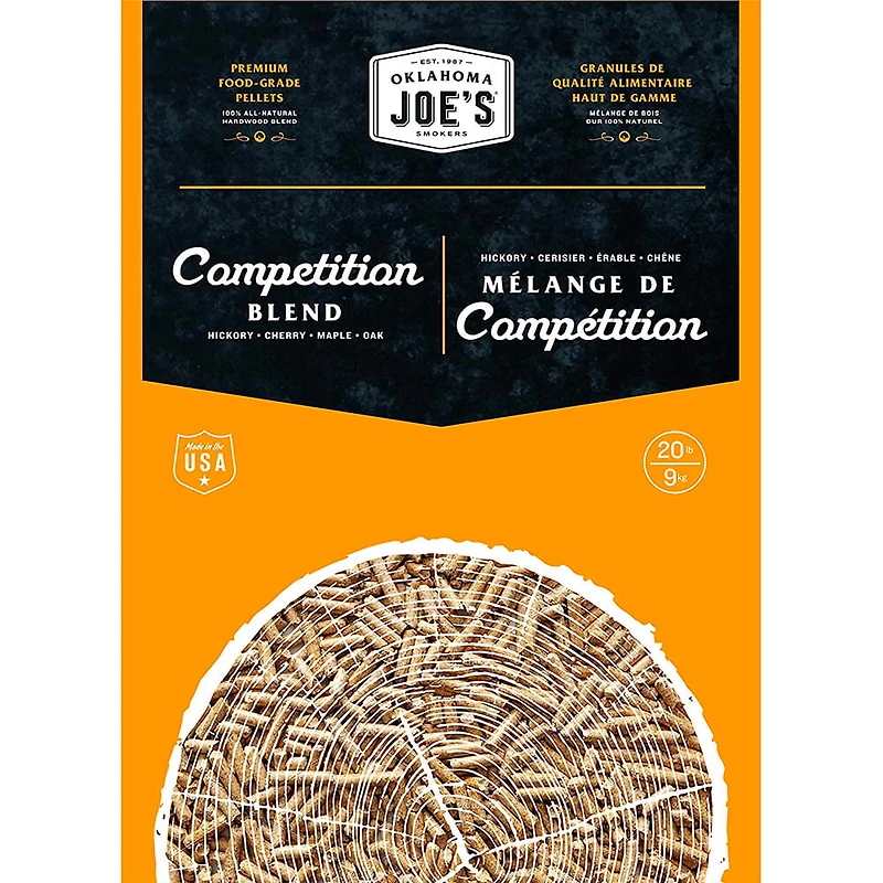 All-Natural Hardwood Competition Blend Wood Pellets - 20lbs. - OPEN BOX