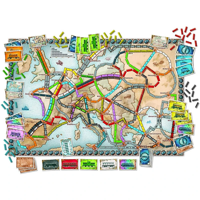Ticket To Ride - Europe Board Game