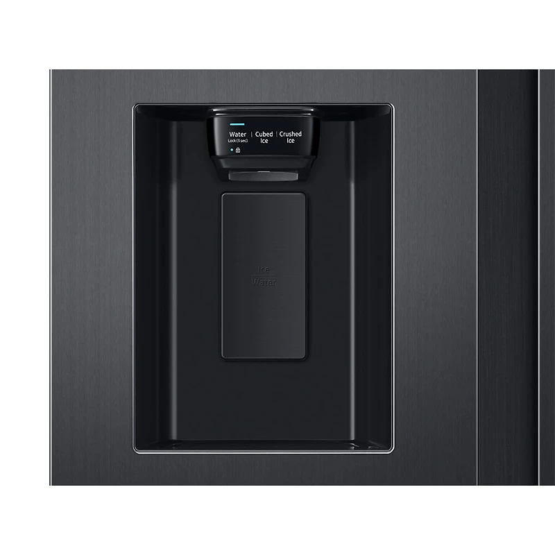 27.4 Cu. Ft. Black Stainless Side-by-Side Refrigerator