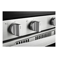 5.0 Cu. Ft. Stainless Freestanding Gas Range - OPEN BOX - OPEN BOX