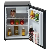 2.4 Cu. Ft. Black Compact Refrigerator