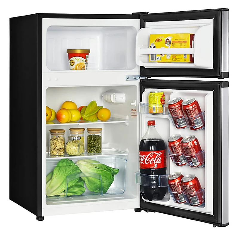 3.1 Cu.Ft. Stainless Compact Refrigerator - OPEN BOX