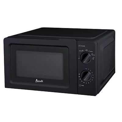 0.7 Cu. Ft. Black Countertop Microwave