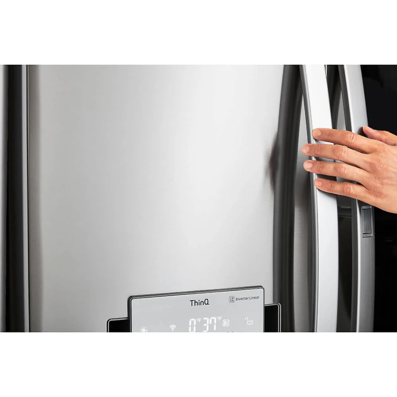 23 Cu.Ft. Stainless French Door Smart Refrigerator - OPEN BOX