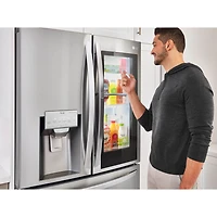 23 Cu.Ft. Stainless French Door Smart Refrigerator - OPEN BOX