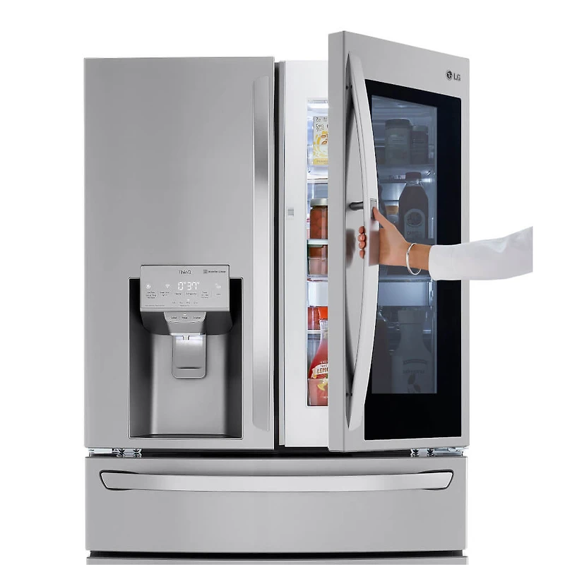 23 Cu.Ft. Stainless French Door Smart Refrigerator - OPEN BOX