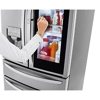23 Cu.Ft. Stainless French Door Smart Refrigerator - OPEN BOX