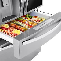 23 Cu.Ft. Stainless French Door Smart Refrigerator - OPEN BOX