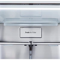 23 Cu.Ft. Stainless French Door Smart Refrigerator - OPEN BOX