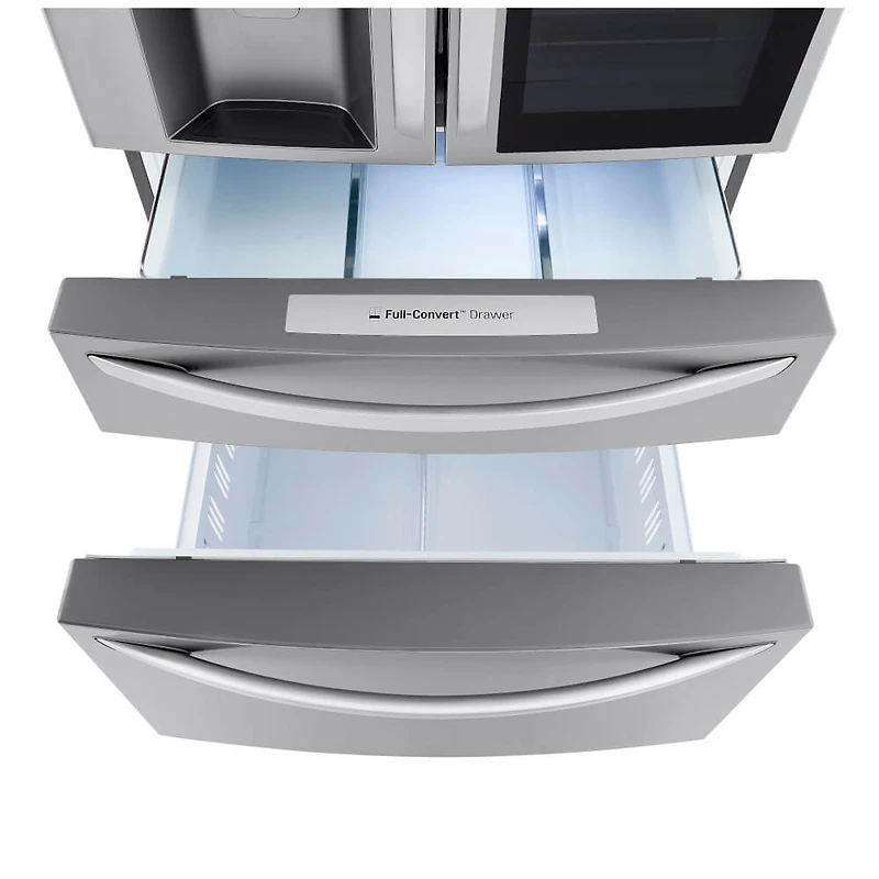 23 Cu.Ft. Stainless French Door Smart Refrigerator - OPEN BOX