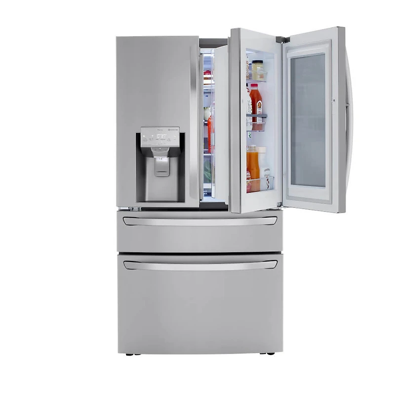 23 Cu.Ft. Stainless French Door Smart Refrigerator - OPEN BOX