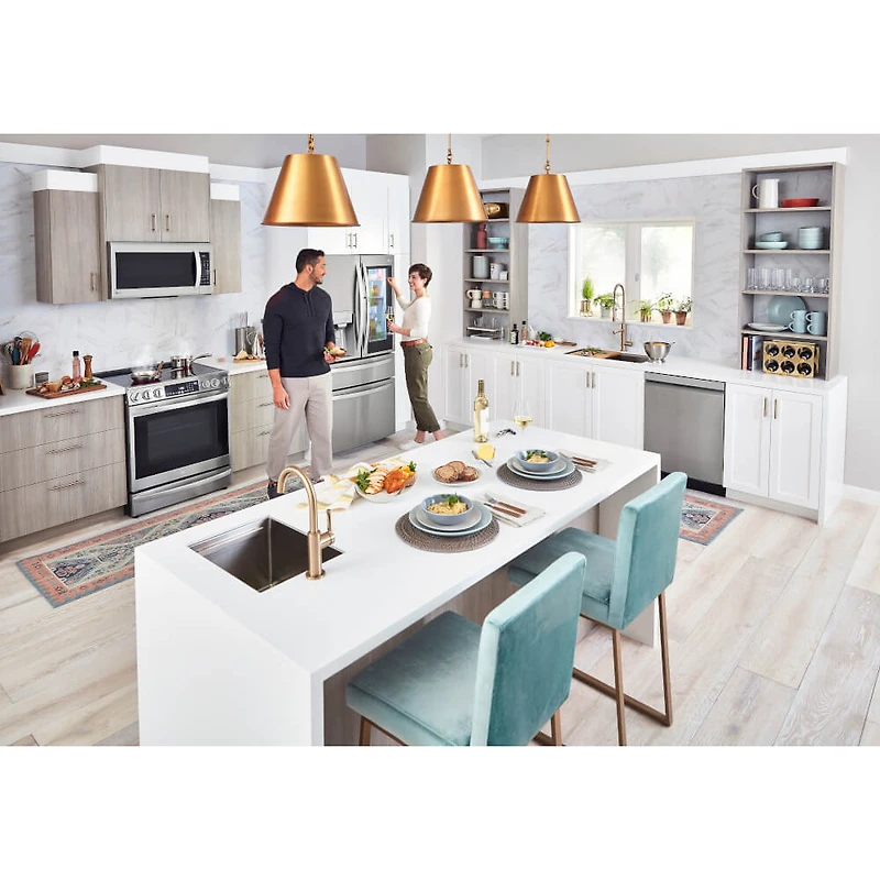 23 Cu.Ft. Stainless French Door Smart Refrigerator - OPEN BOX