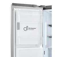23 Cu.Ft. Stainless French Door Smart Refrigerator - OPEN BOX