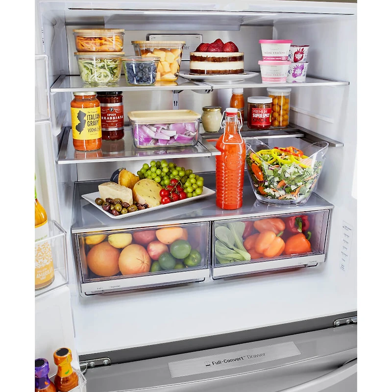 23 Cu.Ft. Stainless French Door Smart Refrigerator - OPEN BOX