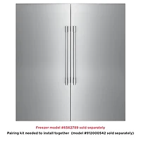 19 Cu. Ft. Stainless Steel Single-Door Refrigerator