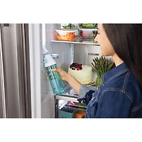 19 Cu. Ft. Stainless Steel Single-Door Refrigerator