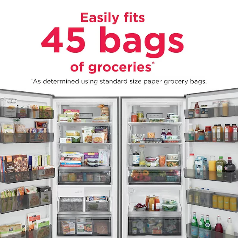 19 Cu. Ft. Stainless Steel Single-Door Refrigerator