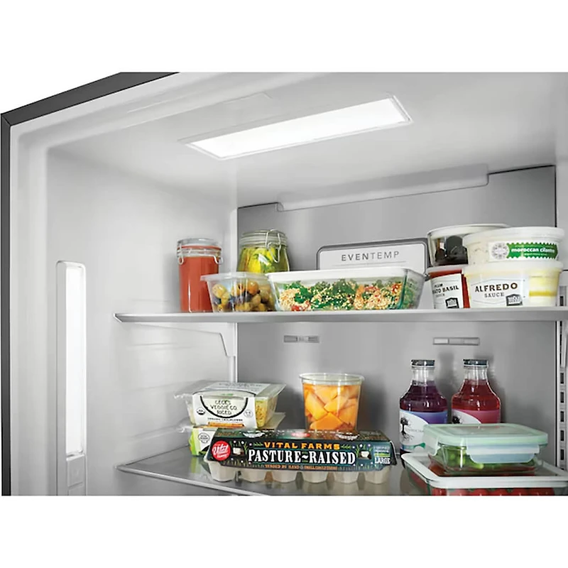 19 Cu. Ft. Stainless Steel Single-Door Refrigerator