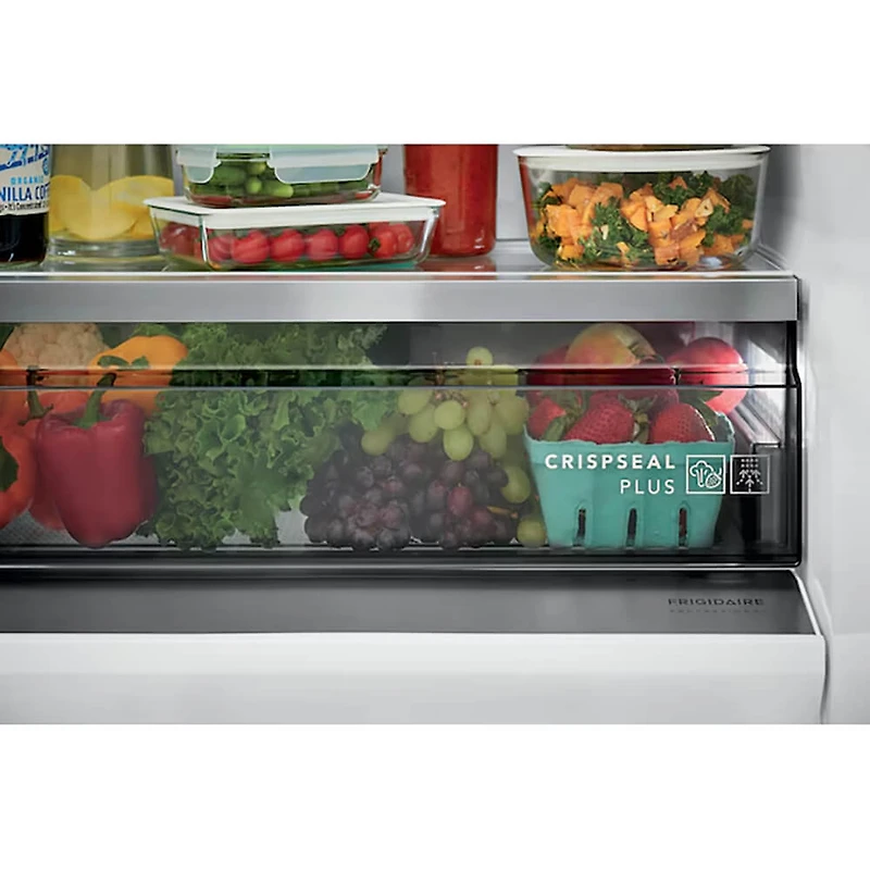 19 Cu. Ft. Stainless Steel Single-Door Refrigerator