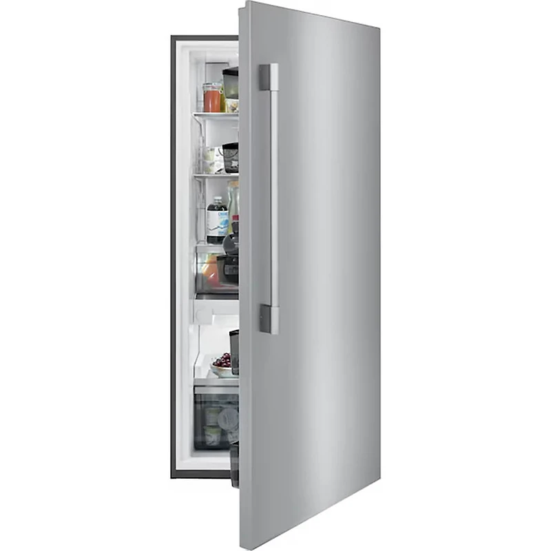 19 Cu. Ft. Stainless Steel Single-Door Refrigerator