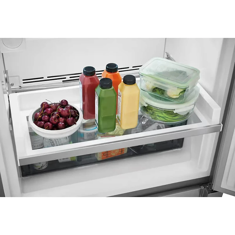 19 Cu. Ft. Stainless Steel Single-Door Refrigerator