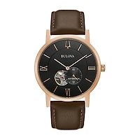 Mens Rose Gold Finish Watch - OPEN BOX