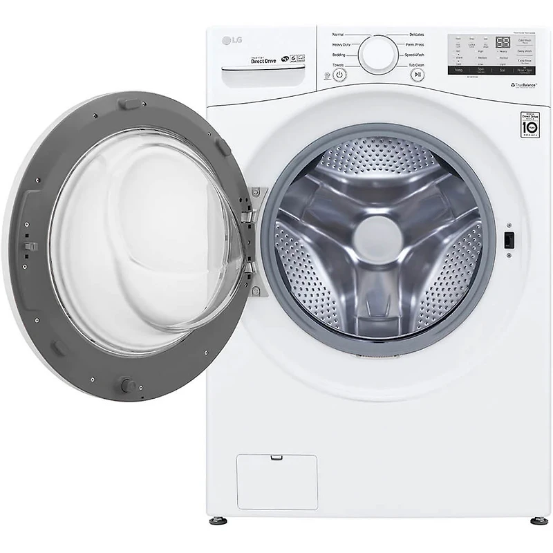 4.5 Cu. Ft. White Electric Front Load Washer
