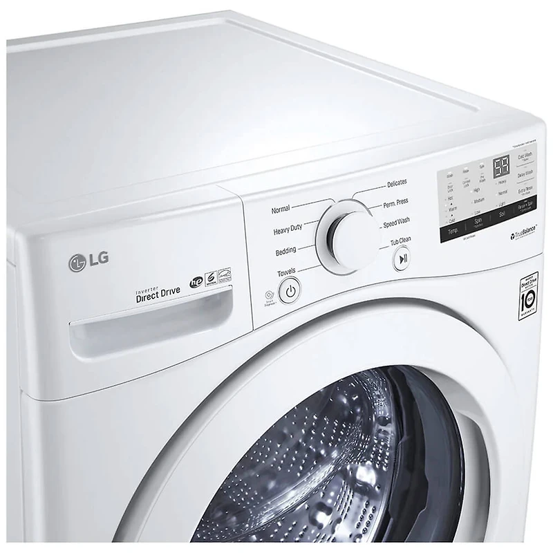 4.5 Cu. Ft. White Electric Front Load Washer