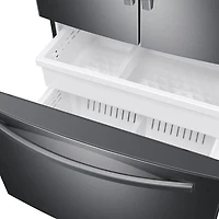 24 Cu. Ft. Black Stainless French Door Refrigerator - OPEN BOX