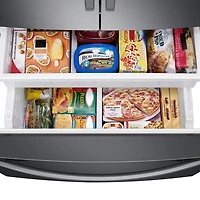 24 Cu. Ft. Black Stainless French Door Refrigerator - OPEN BOX