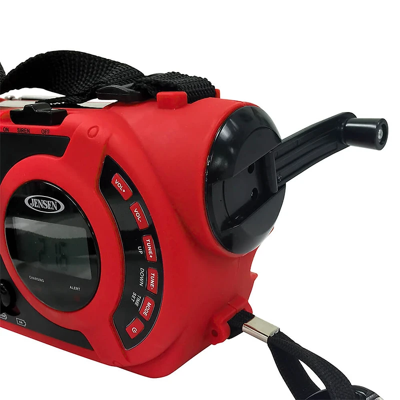 AM/FM Weather Alert Radio with 4-Way Power