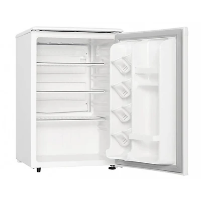 2.6 Cu. Ft. White Compact Refrigerator - OPEN BOX