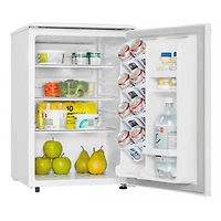 2.6 Cu. Ft. White Compact Refrigerator - OPEN BOX