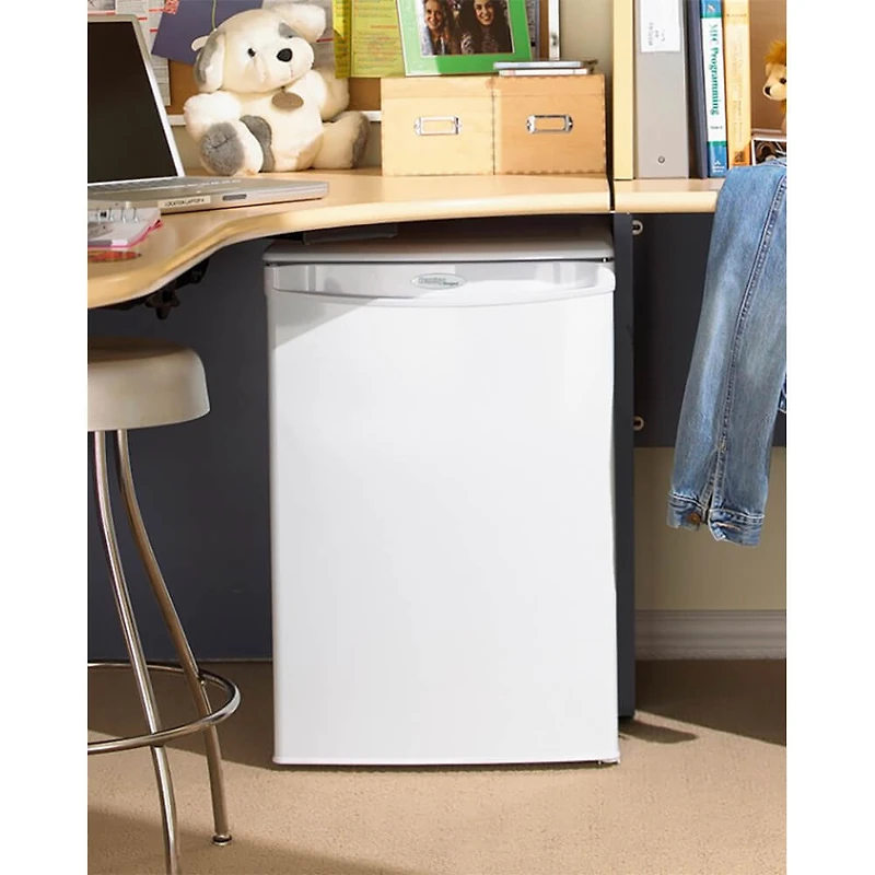 2.6 Cu. Ft. White Compact Refrigerator - OPEN BOX