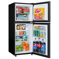 4.7 Cu. Ft. Black Stainless Compact Refrigerator - OPEN BOX