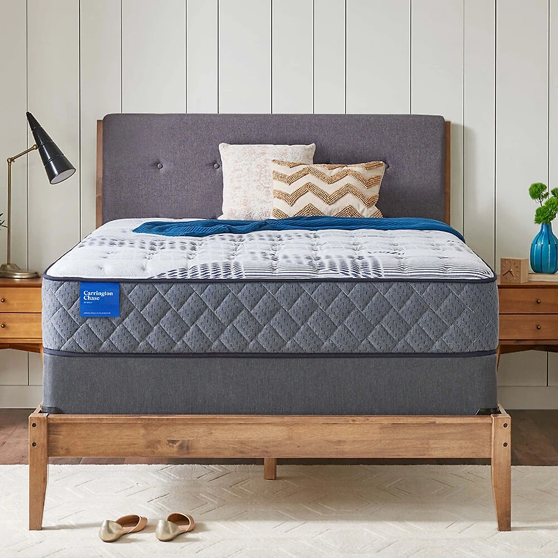 Crown Jewel Performance Black Opal Plush Mattress - Twin - OPEN BOX