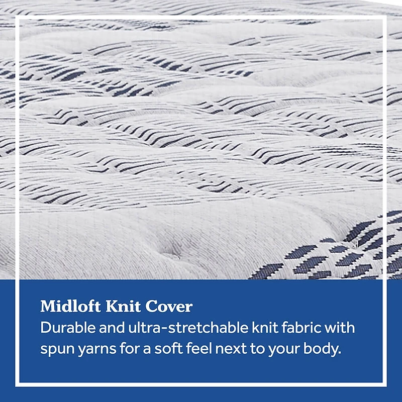 Crown Jewel Performance Black Opal Plush Mattress - Twin - OPEN BOX