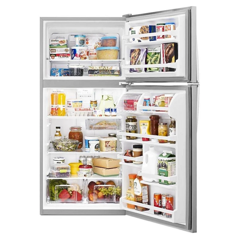 18.25 Cu. Ft. Stainless Top Freezer Refrigerator