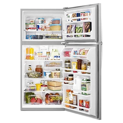 18.25 Cu. Ft. Stainless Top Freezer Refrigerator