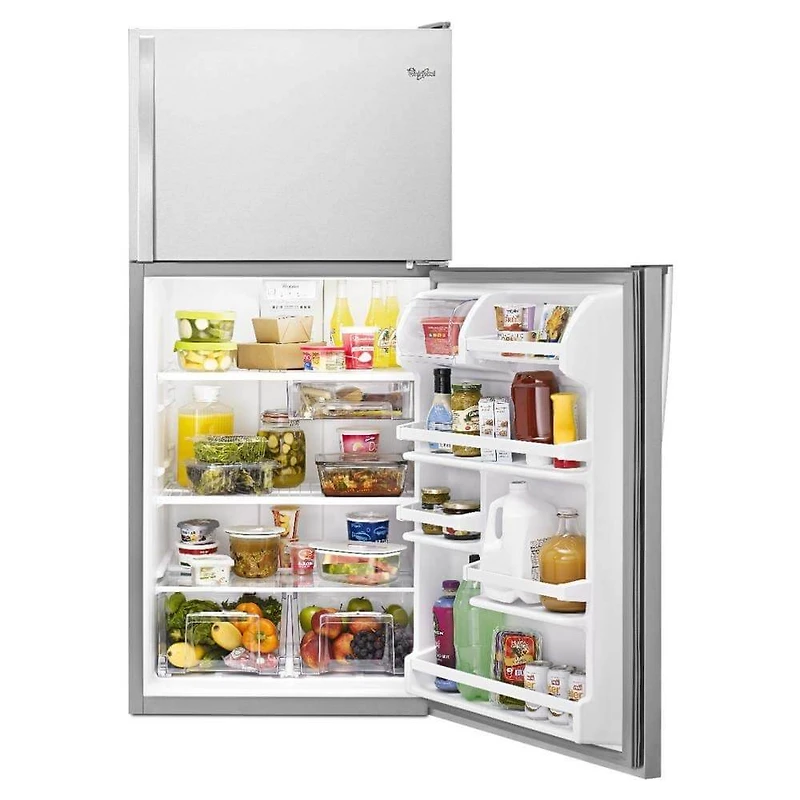 18.25 Cu. Ft. Stainless Top Freezer Refrigerator