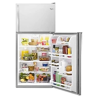 18.25 Cu. Ft. Stainless Top Freezer Refrigerator