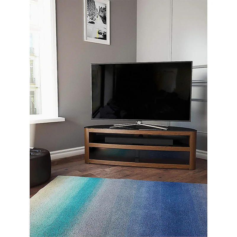 Burghley Curved TV Stand - OPEN BOX