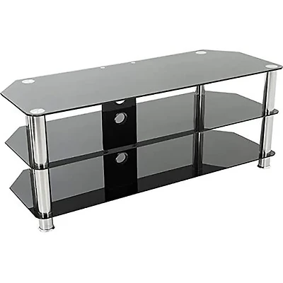 Corner Glass TV Stand - OPEN BOX