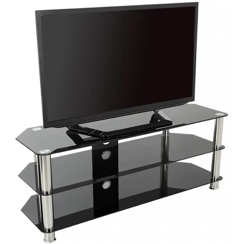 Corner Glass TV Stand - OPEN BOX
